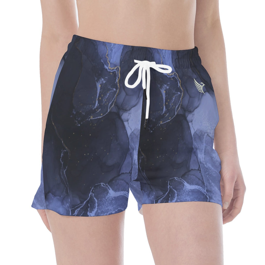 Wide Waistband Sport Shorts