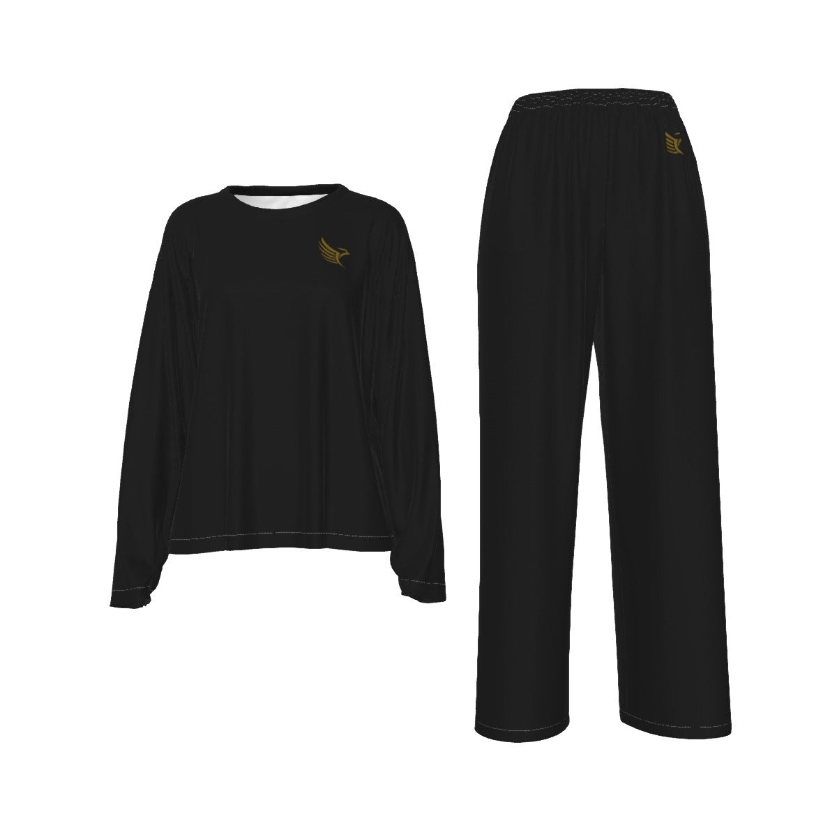 Long-Sleeves Trouser Suit