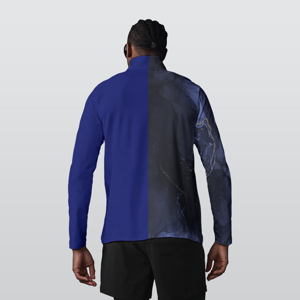 Sports Collar Jersey With Long Sleeve