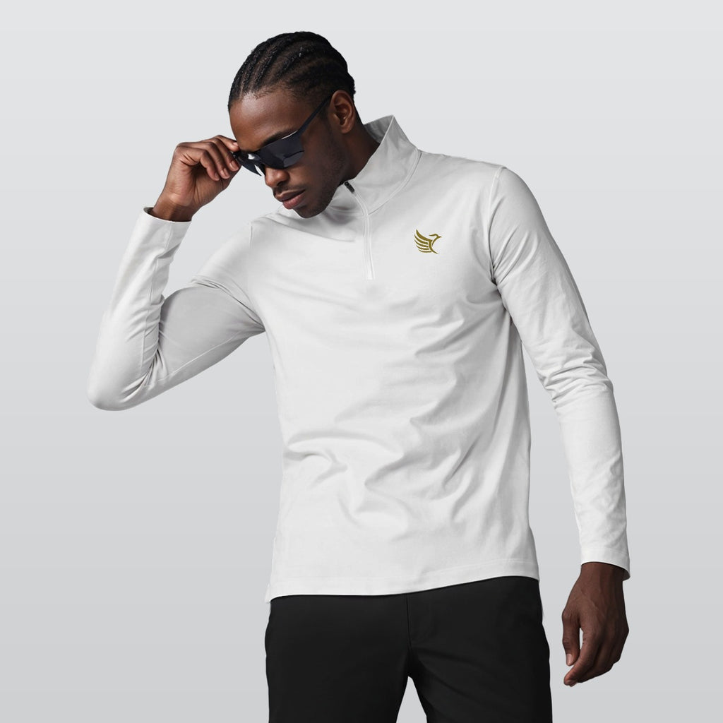 Sports Collar Jersey With Long Sleeve