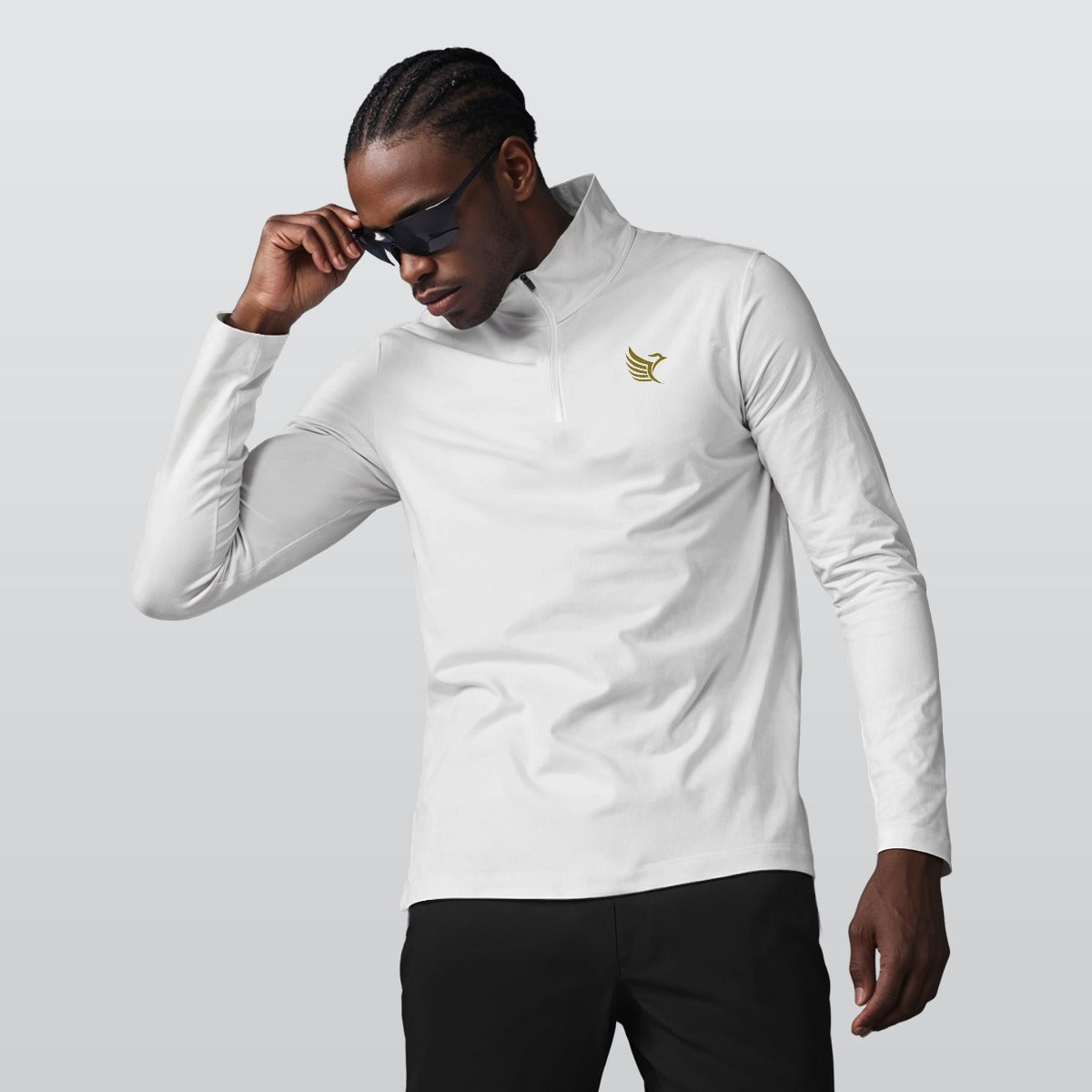 Sports Collar Jersey With Long Sleeve