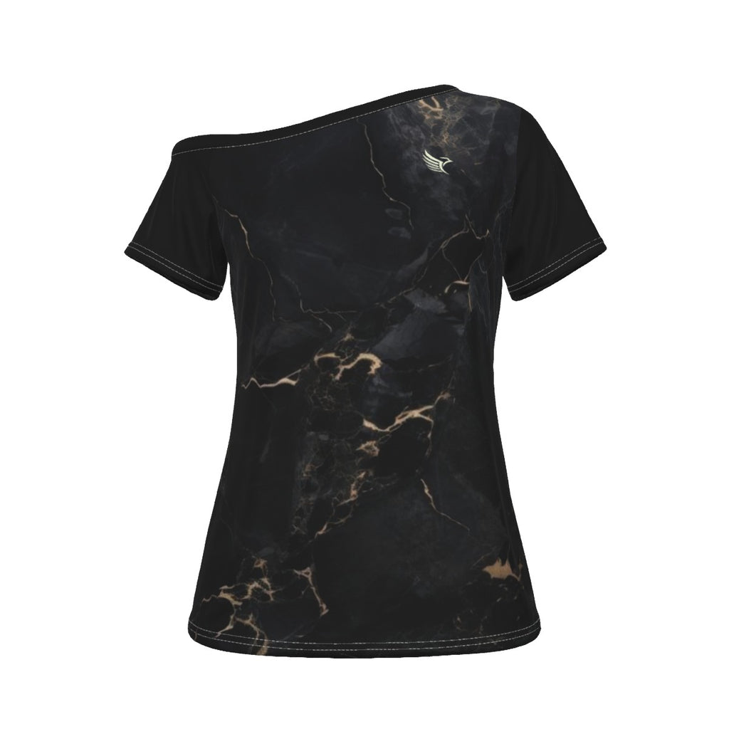 Off-Shoulder T-shirt