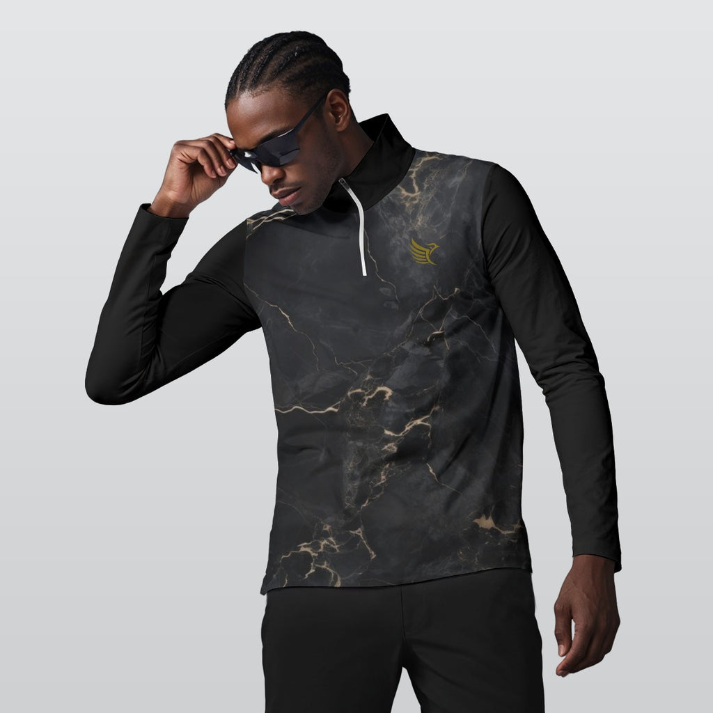 Sports Collar Jersey With Long Sleeve