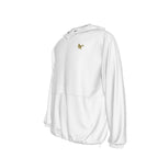 Pullover Jacket With Zipper Closure