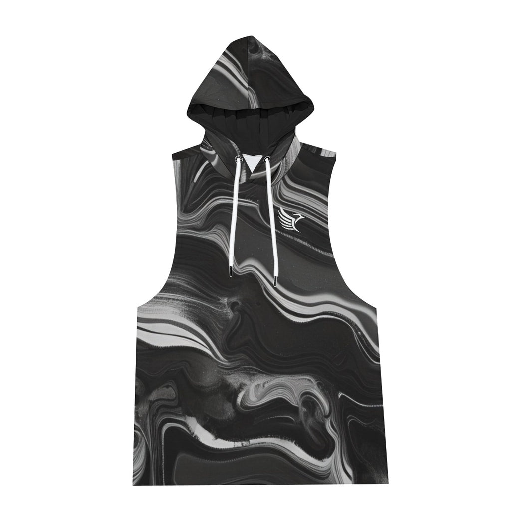 Sleeveless Vest And Shorts Set