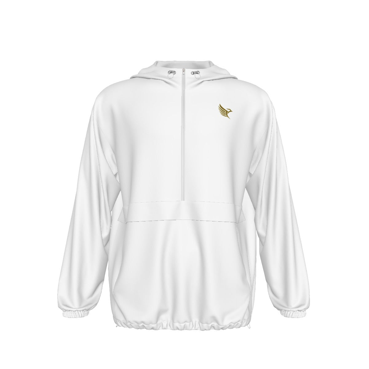 Pullover Jacket With Zipper Closure