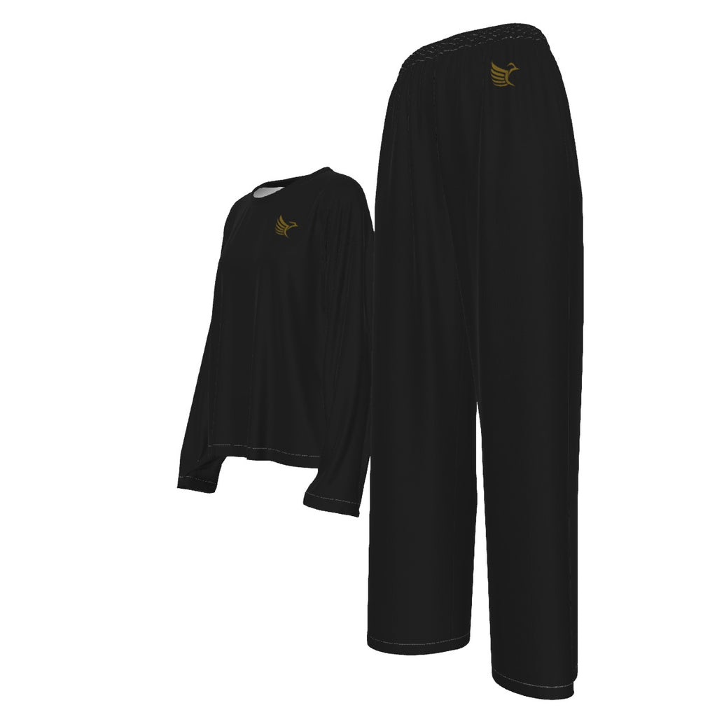 Long-Sleeves Trouser Suit