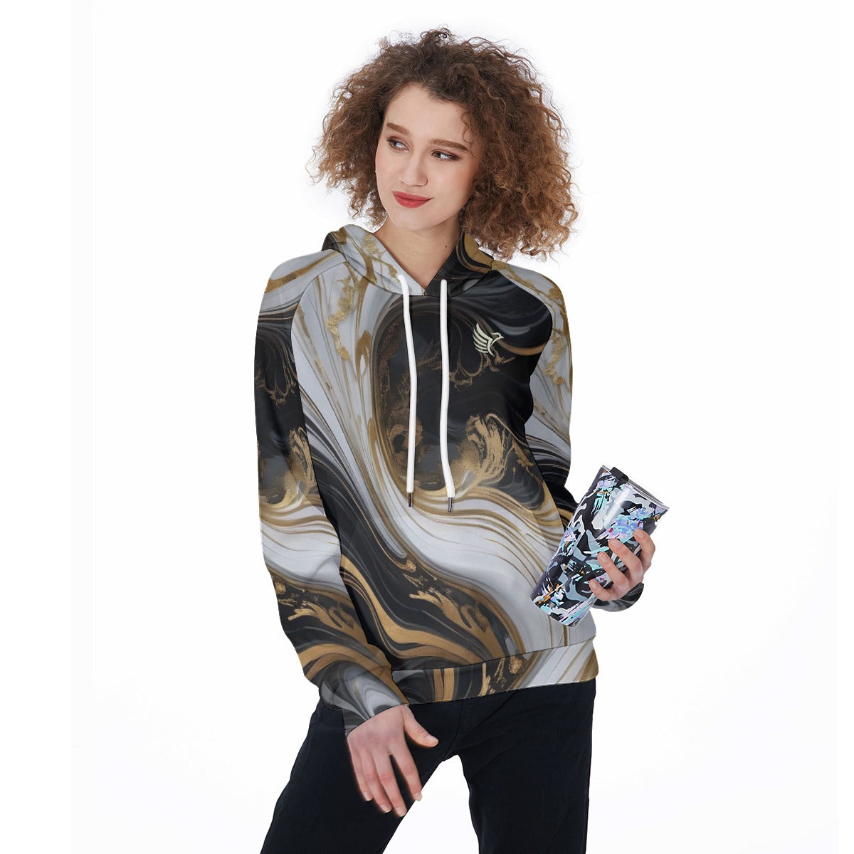 Raglan Pullover Hoodie