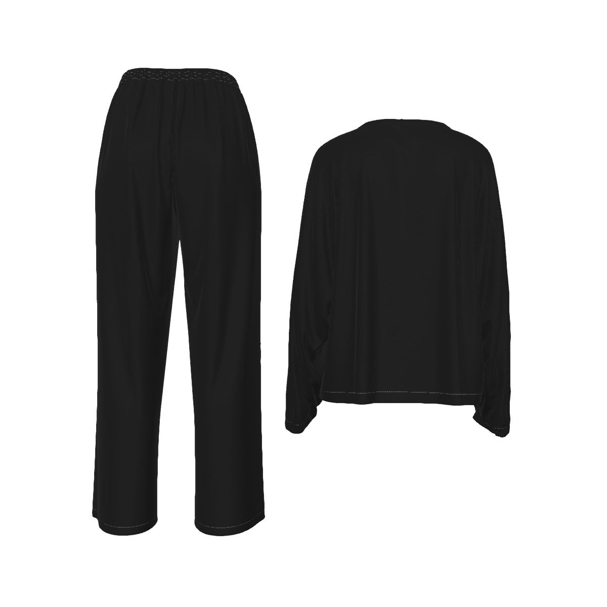 Long-Sleeves Trouser Suit