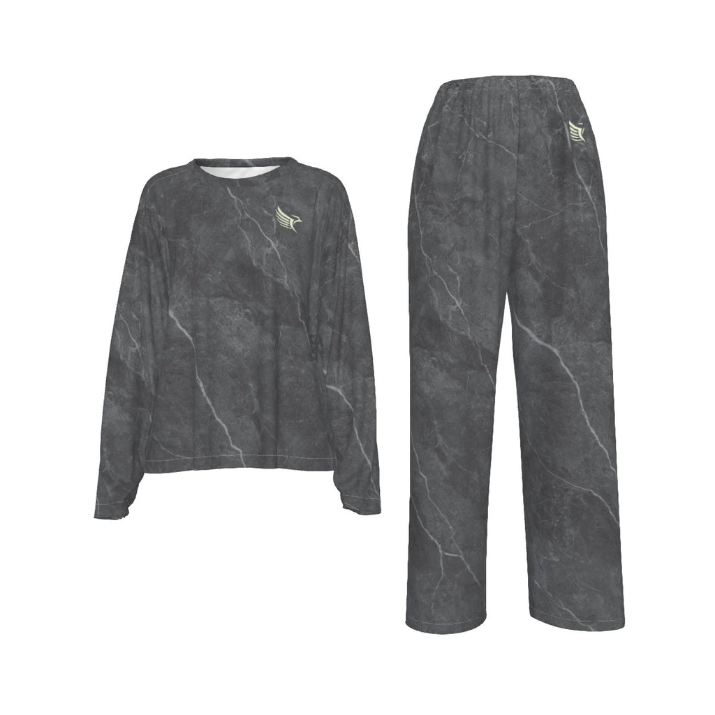 Long-Sleeves Trouser Suit