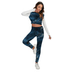 Sport Set With Backless Top And Leggings