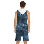 Sleeveless Vest And Shorts Set